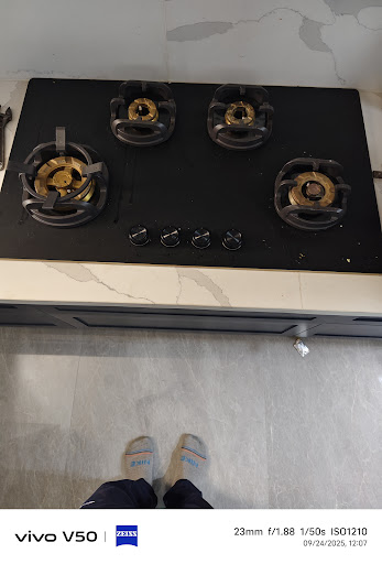 Glass top gas stove burner service in Gurgaon